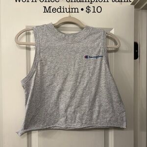 Champion Gray Women's Tank Top